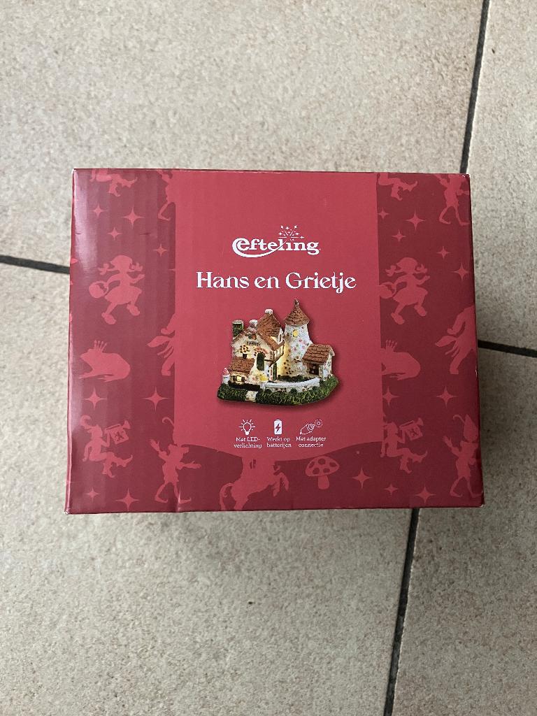 Efteling - Huisje van Hans & Grietje ( nieuw ), Verzamelen, Efteling, Ophalen of Verzenden, Nieuw, Beeldje of Poppetje