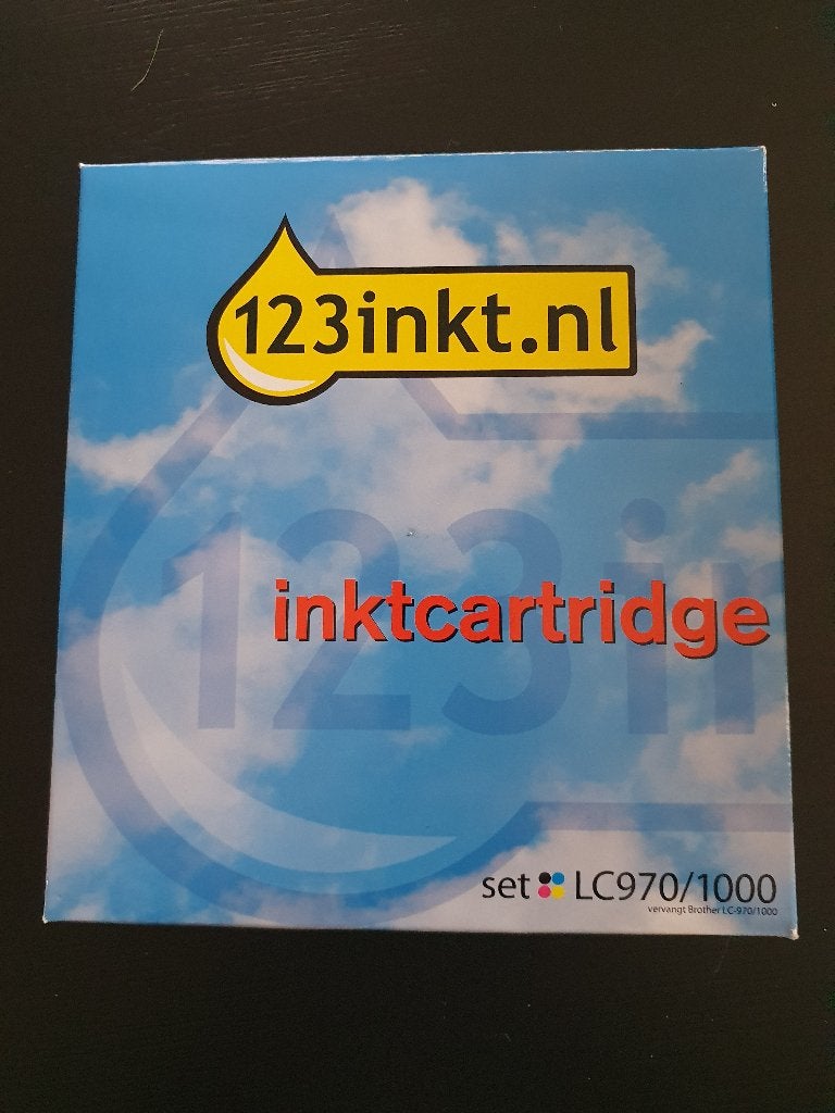 Set van 4 cartridges van inkt 123, Enlèvement ou Envoi, Neuf, Cartridge, 123inkt