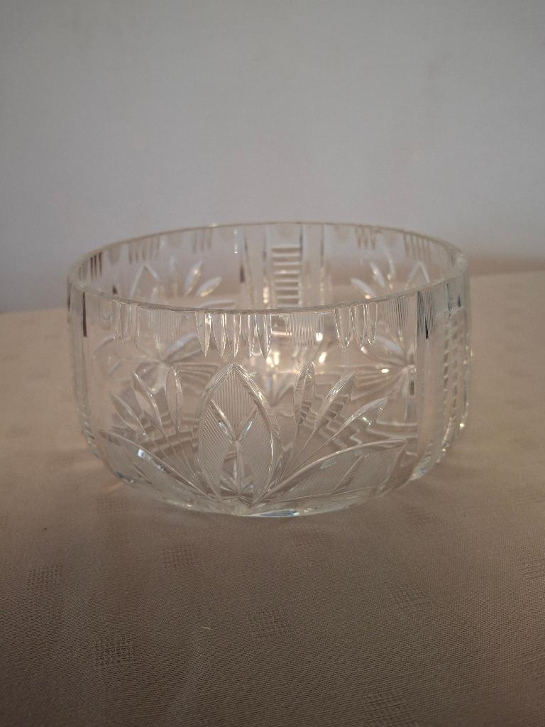 Saladier en verre - Vintage, Antiquités & Art, Enlèvement