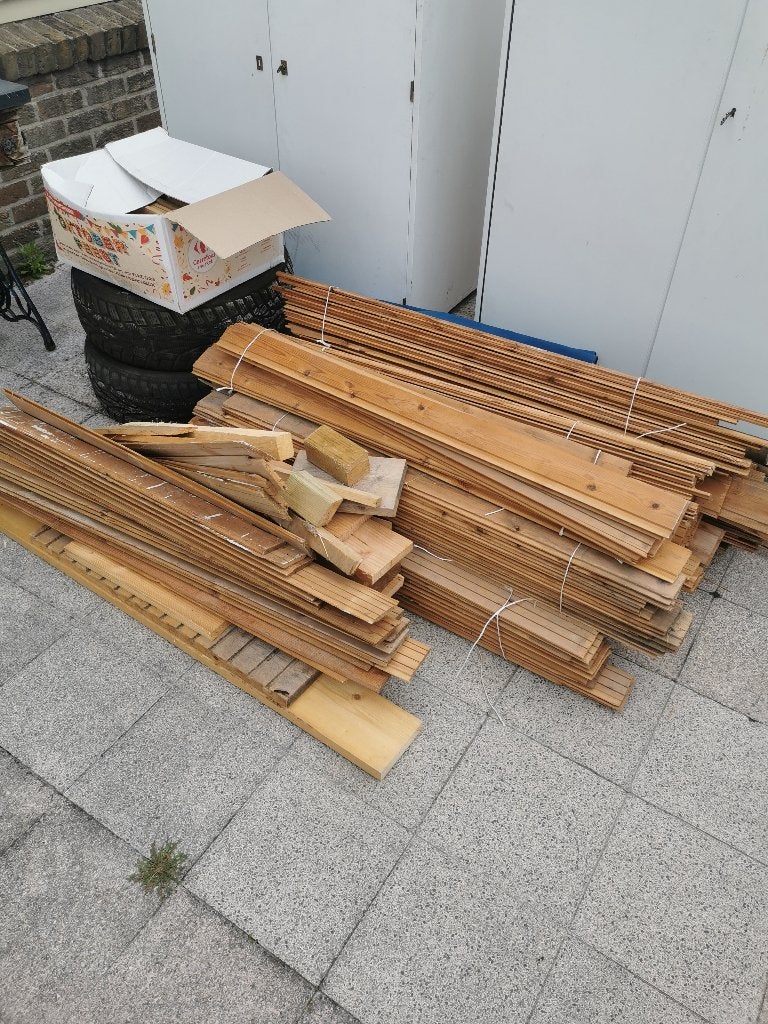 Gratis hout, Tuin en Terras, Brandhout, Ophalen