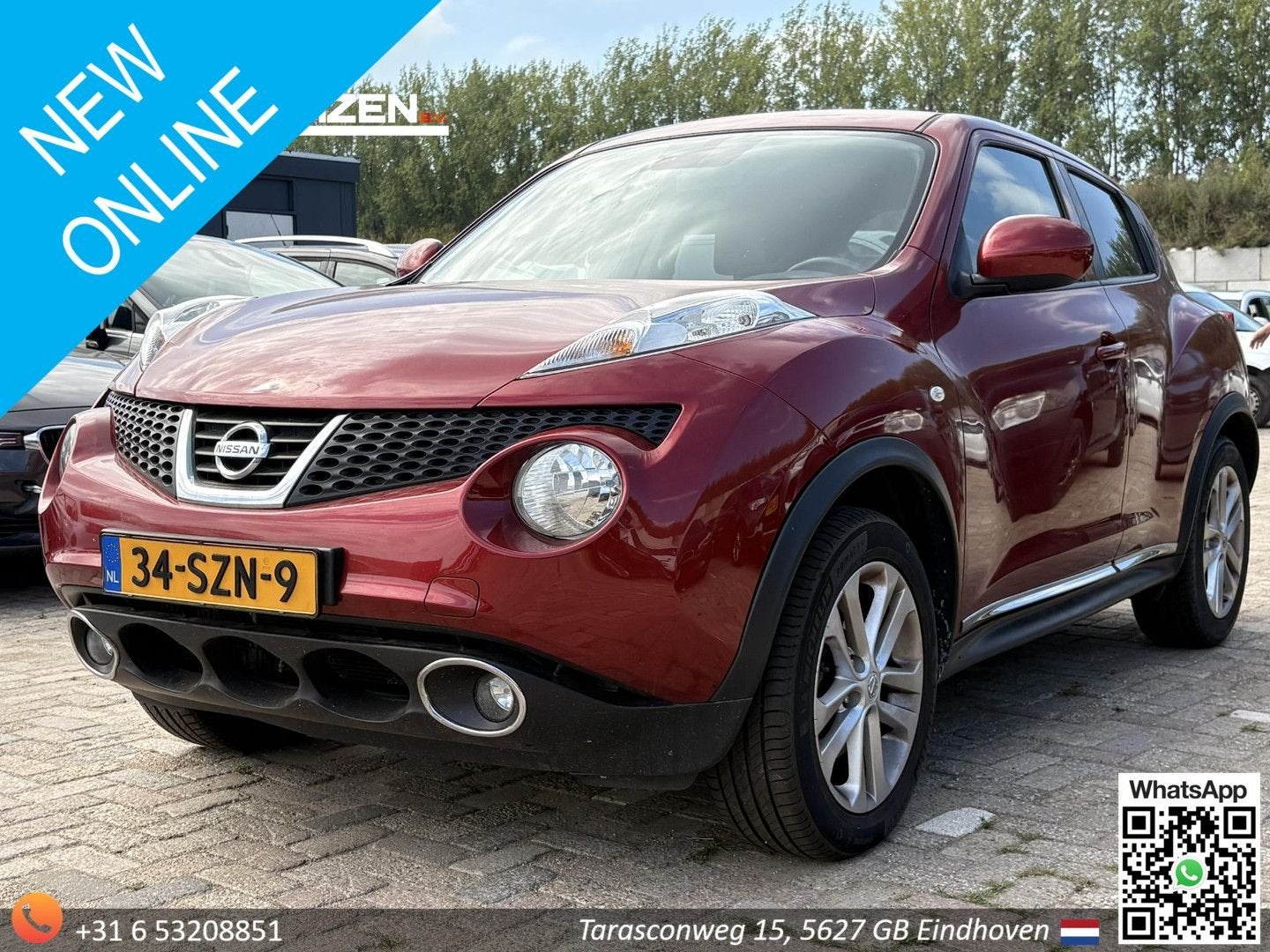 Nissan Juke 1.6 DIG-T Tekna All-Mode Automaat | Leder | Crui, Auto's, Nissan, Automaat, Bedrijf, 175 g/km, SUV of Terreinwagen