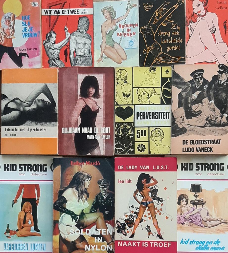 Nazi pulp - ero pulp - exploitation: OPROEP, Ophalen of Verzenden, Zo goed als nieuw
