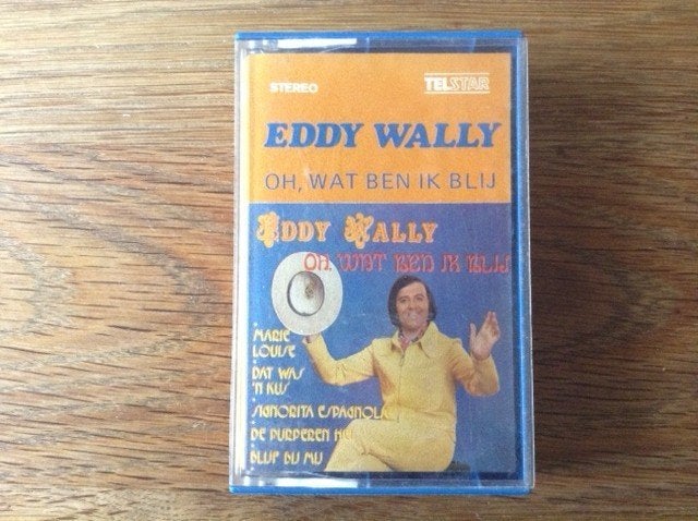 muziekcassette eddy wally, Ophalen of Verzenden, Nederlandstalig, 1 bandje, Origineel