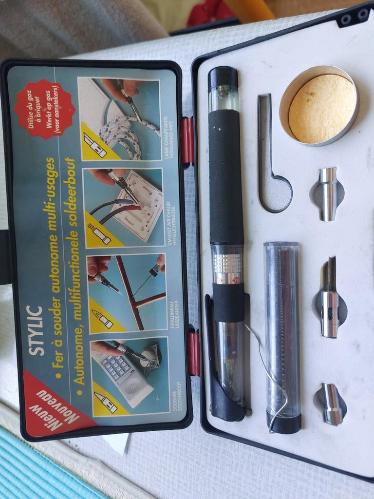 Stylo à souder, Enlèvement