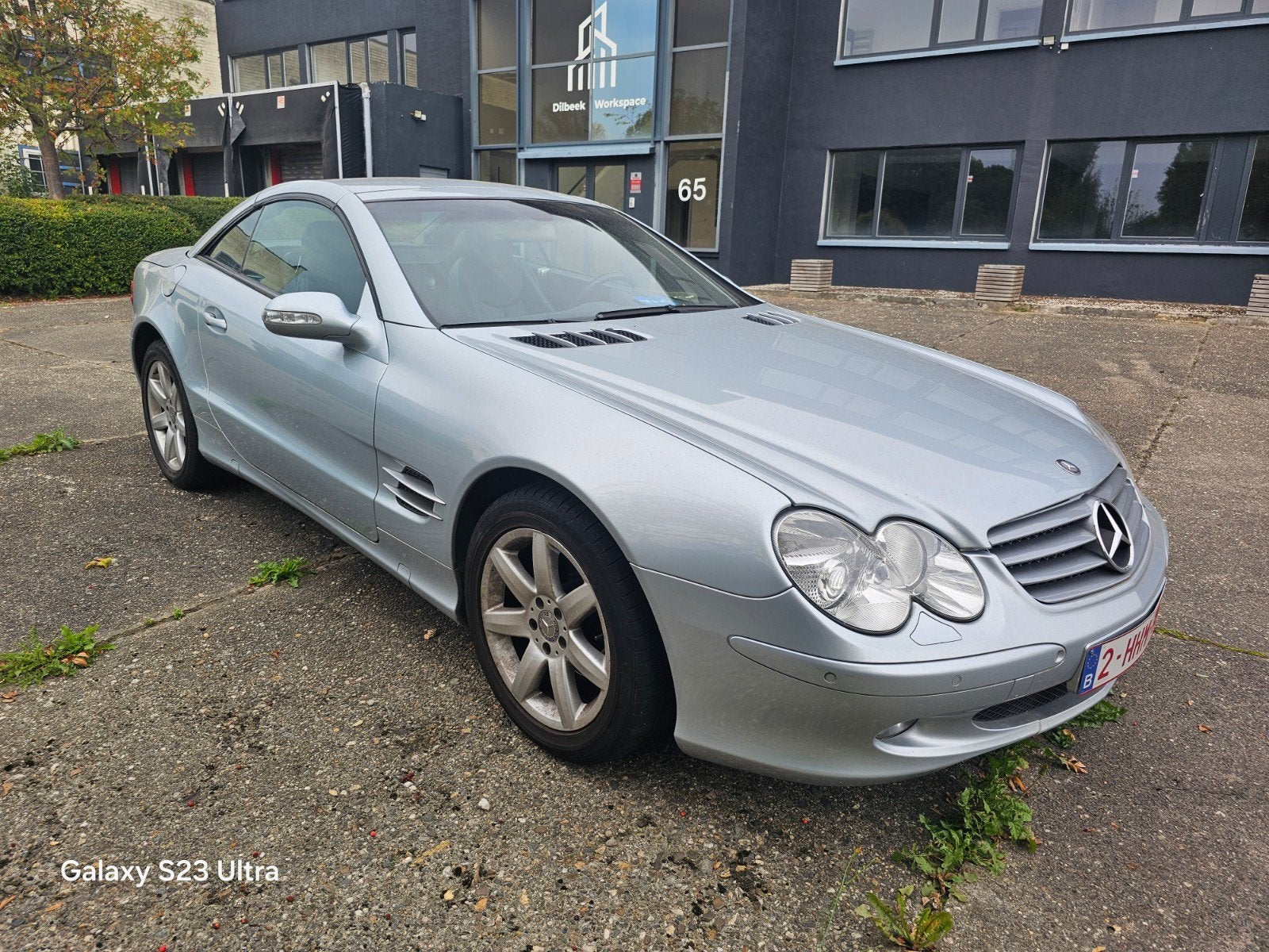 MERCEDES 350SL, Auto's, Zwart, 3500 cc, Bedrijf, SL