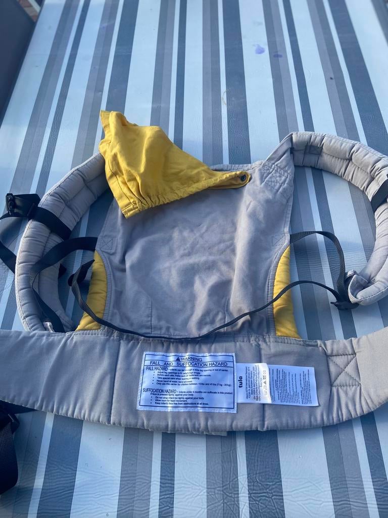 Draagzak tula zig zag grey, Kinderen en Baby's, Ophalen, Zo goed als nieuw, Draagzak