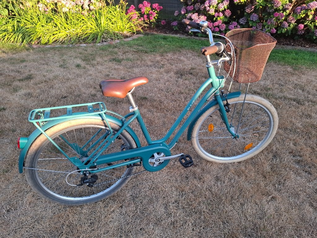 Elops XS damesfiets - meisjesfiets groen, Ophalen, Gebruikt, Overige merken, Versnellingen