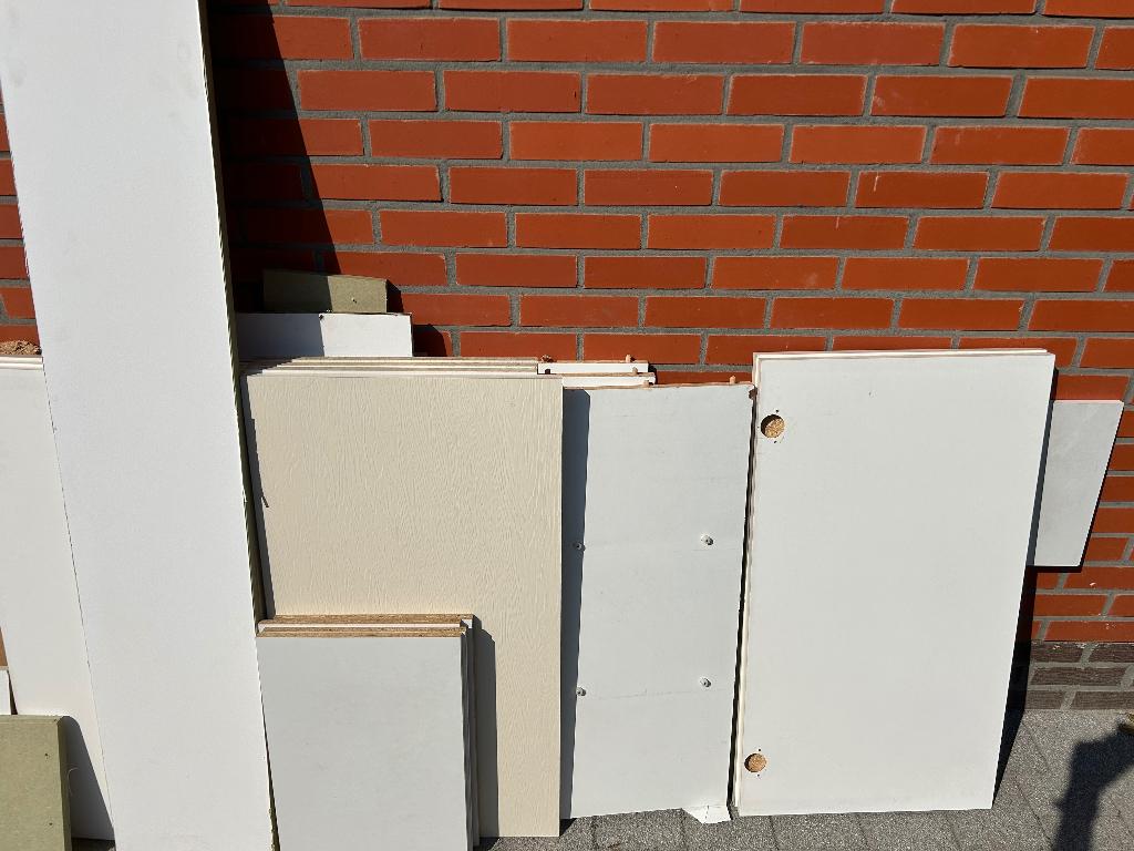 Kast platen, Enlèvement, Utilisé, Bois
