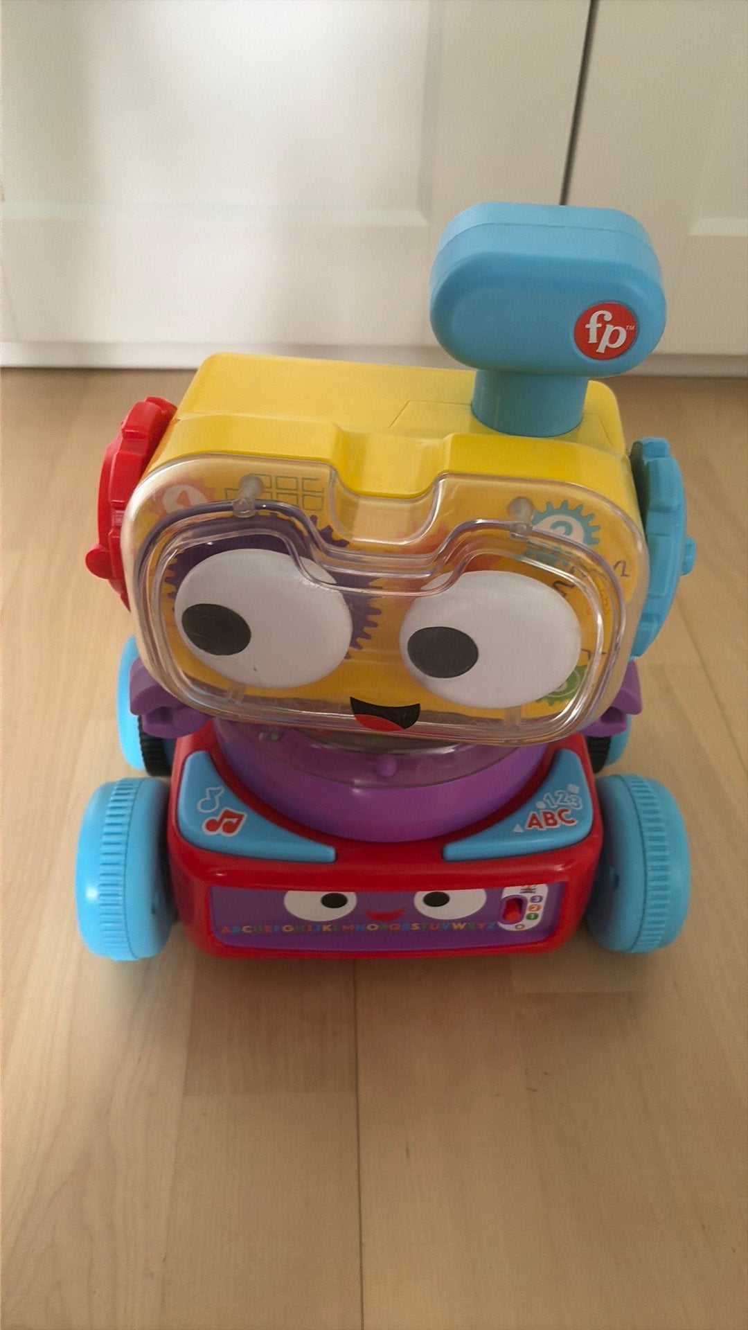 Fisher price robot, Kinderen en Baby's, Speelgoed | Fisher-Price, Ophalen, Gebruikt, Overige typen, Met geluid