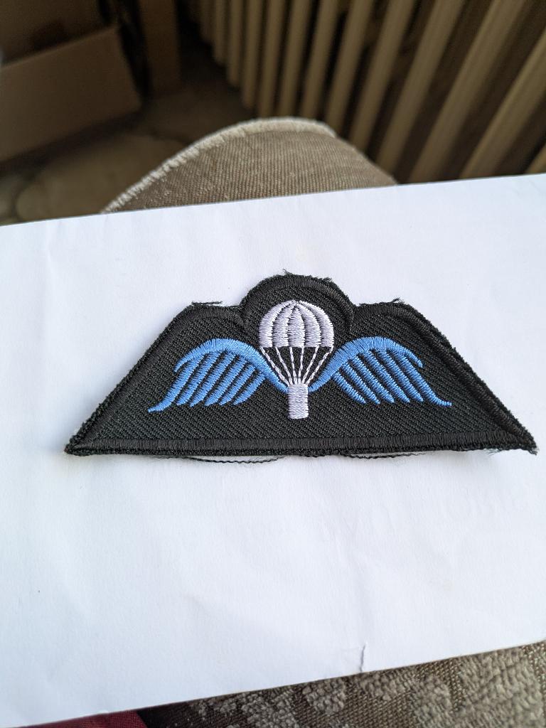 Para A kenteken, Verzamelen, Militaria | Algemeen, Ophalen of Verzenden, Luchtmacht, Embleem of Badge