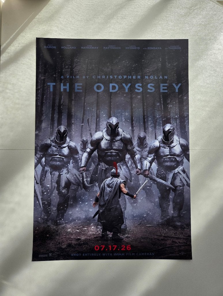 Filmposter / Affiche The Odyssey (2026) – Christopher Nolan, Verzamelen, Verzenden, Poster, VatPoster, Film