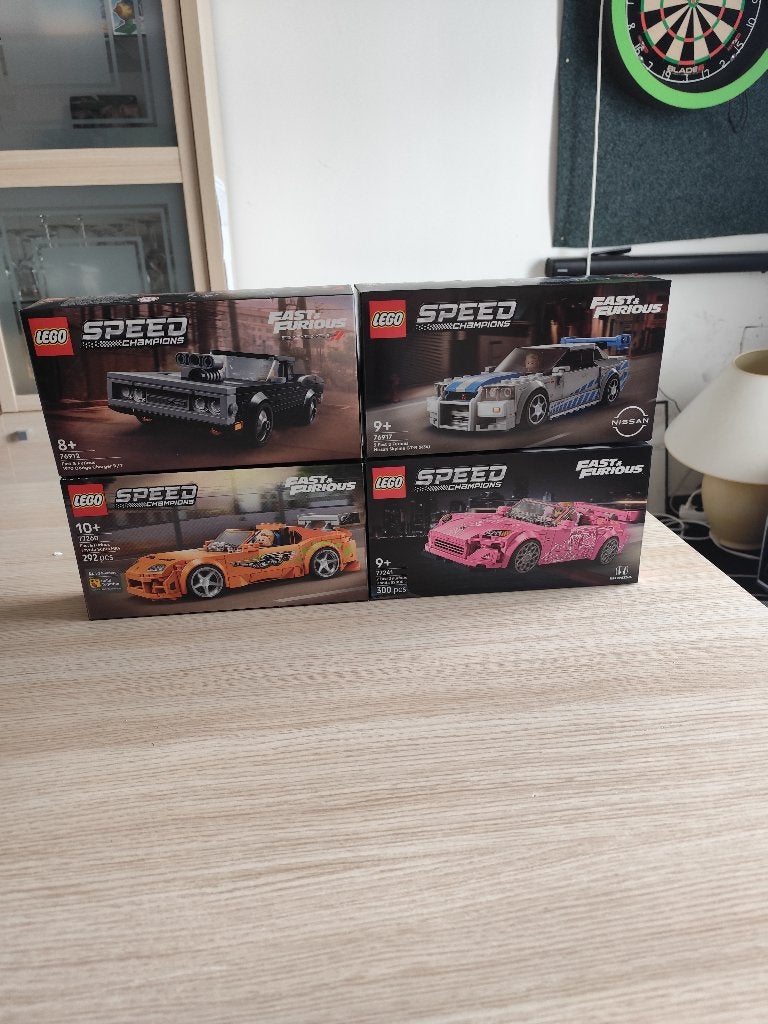 Lego Speed Champions 76912, 76917, 77241, 77260, Ophalen, Lego, Compleet, Nieuw