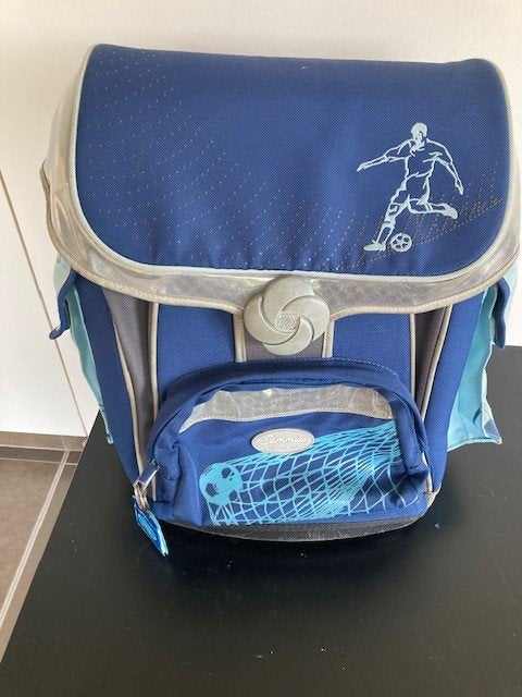 Boekentas Sammies, Ophalen, Gebruikt, 40 tot 50 cm, Blauw