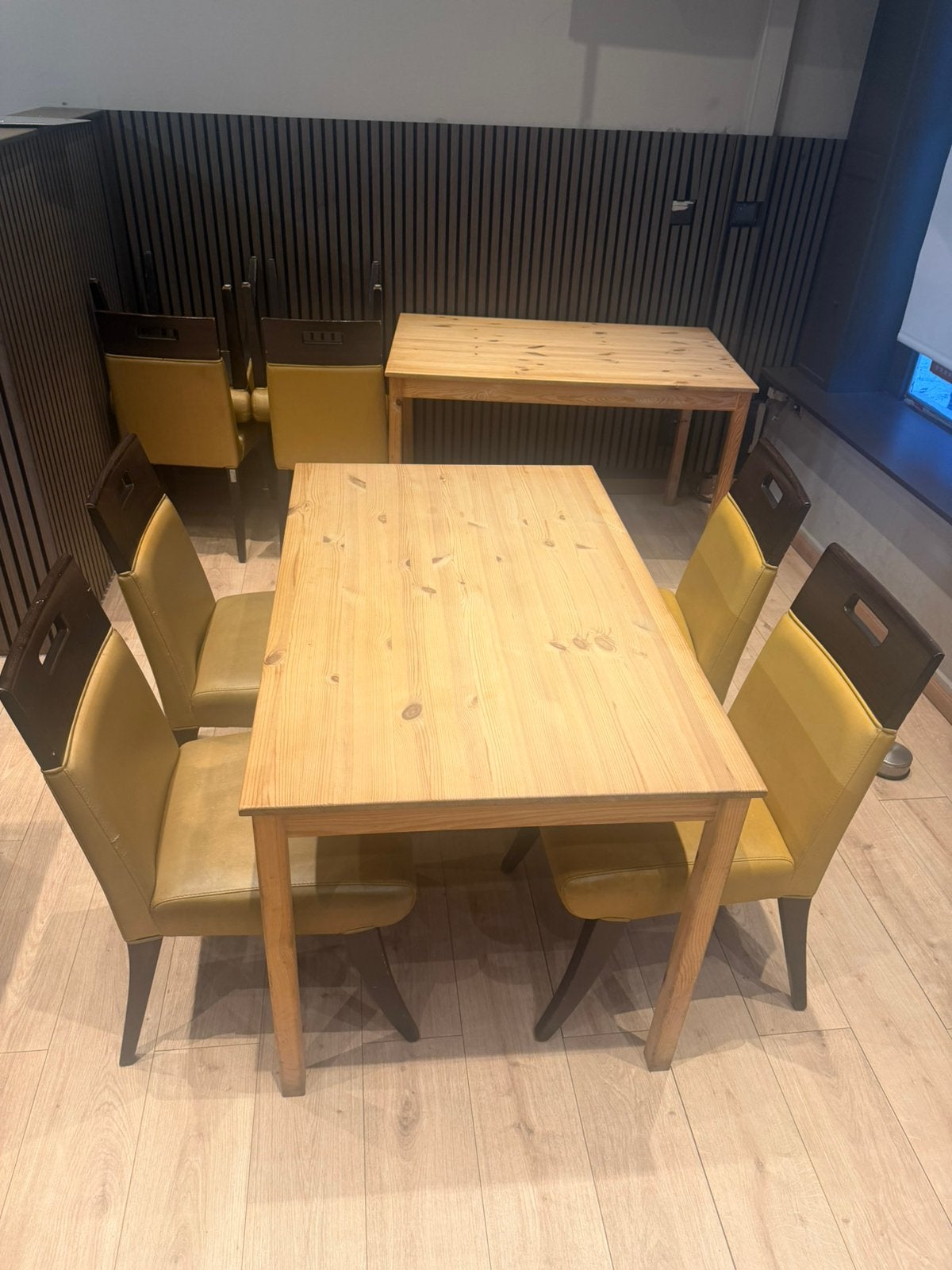 Tafels en stoelen, Ophalen, Gebruikt, Rechthoekig
