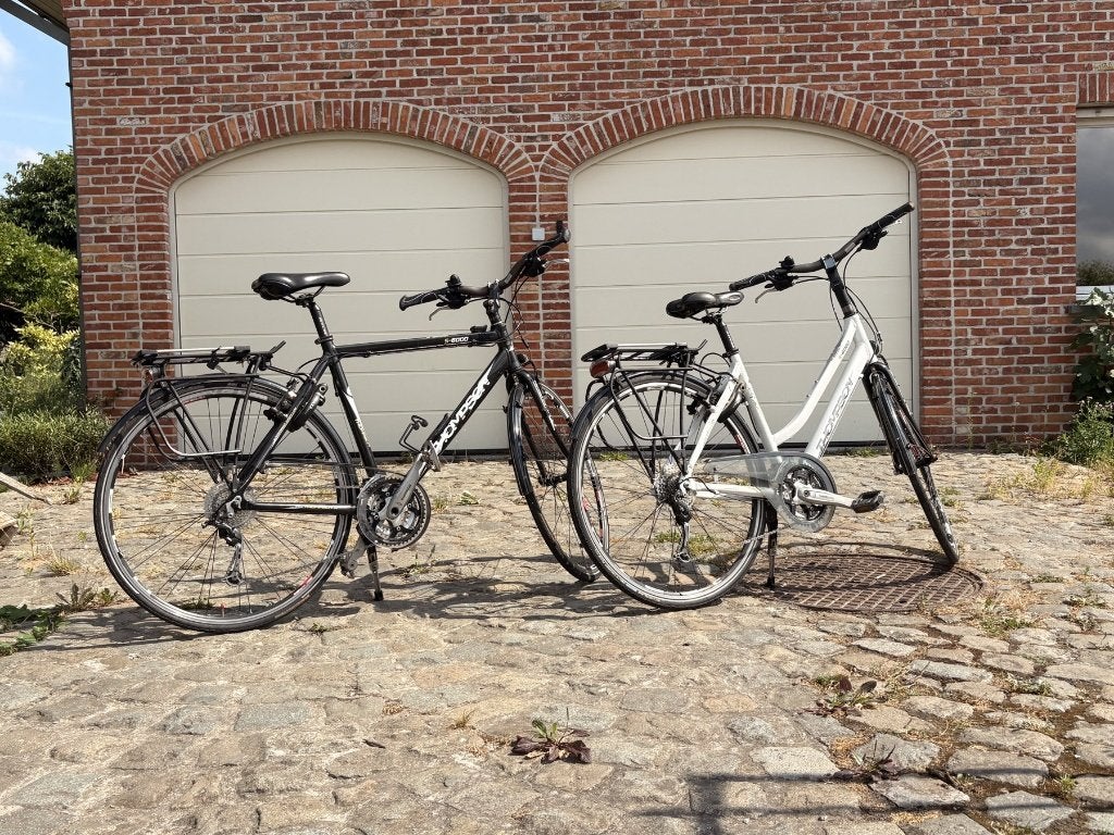 2x Thompson S-6000 heren 55 + dames 49 - gereviseerd, Fietsen en Brommers, Gebruikt, Geen vering, 53 tot 57 cm, Ophalen