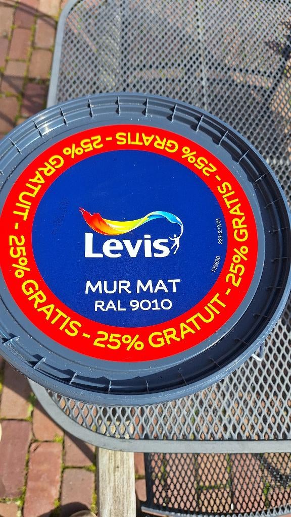 te koop muurverf voor binnen, 10 tot 15 liter, Ophalen, Nieuw, Verf