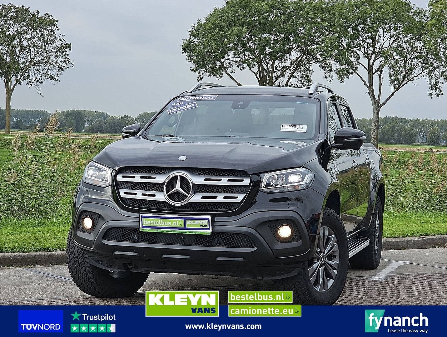 Mercedes-Benz X 350 CDI 3.0 ltr 6cyl EURO6, Auto's, Automaat, Zwart, Bedrijf, Diesel