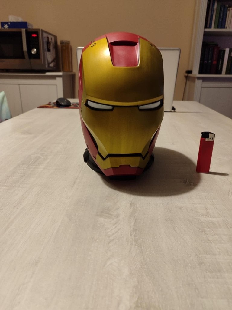 Casque tirelire Iron Man, Enlèvement, Comme neuf