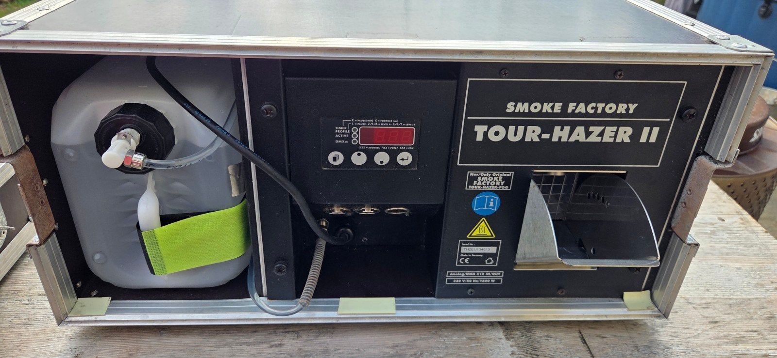 Smoke factory Tour Hazer II, Muziek en Instrumenten, Licht en Laser, Ophalen, Zo goed als nieuw, Rookmachine