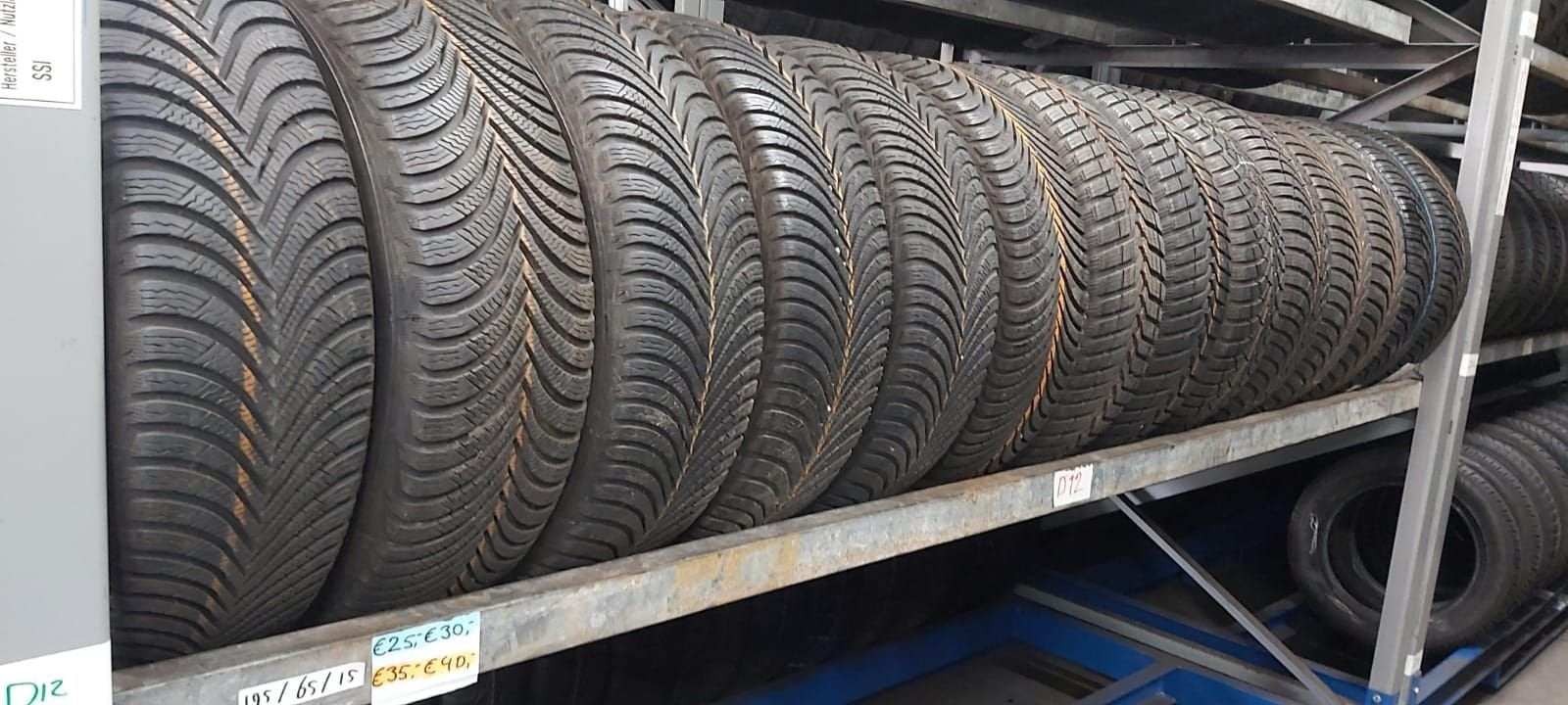 195/65/15 Winterbanden diverse A-merken 6+mm vanaf €40 p st., Gebruikt, 15 inch, -, -