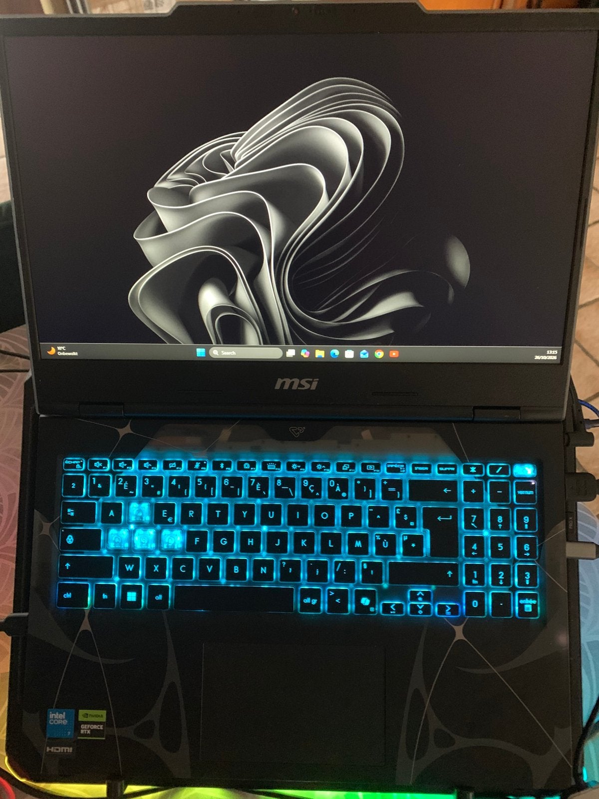 Gaming Laptop MSI, Met videokaart, Ophalen of Verzenden, Zo goed als nieuw, Gaming