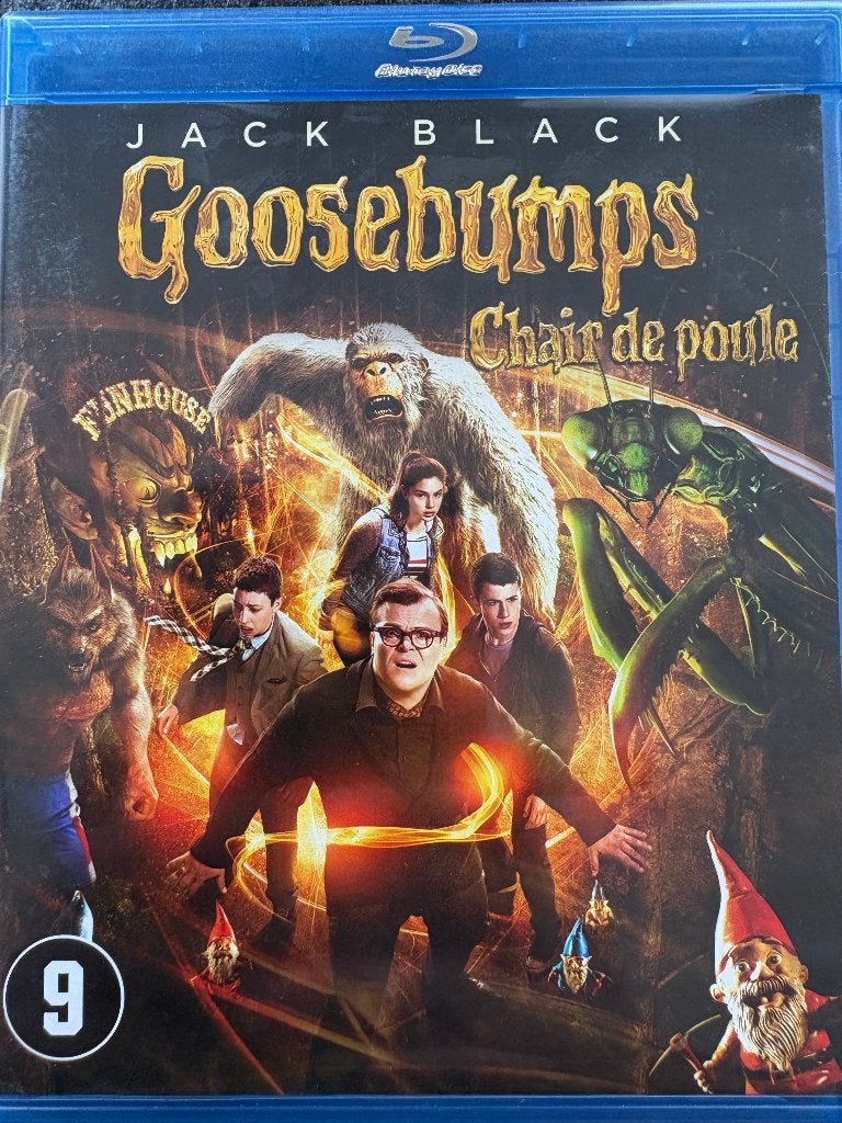 Goosebumps Blu-ray, Cd's en Dvd's, Inclusief extra's, Nederlands, Film, Ophalen of Verzenden