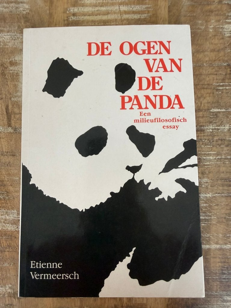 De ogen van de Panda, een milieufilosofisch  -Vermeersch, Boeken, Filosofie, Gelezen, Ophalen of Verzenden, Etienne Vermeersch