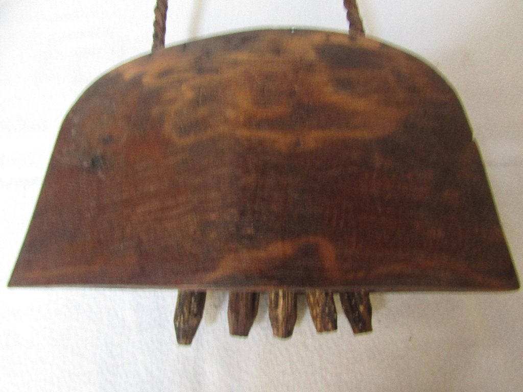 Unique Cloche de vache en bois, fait main, Enlèvement ou Envoi