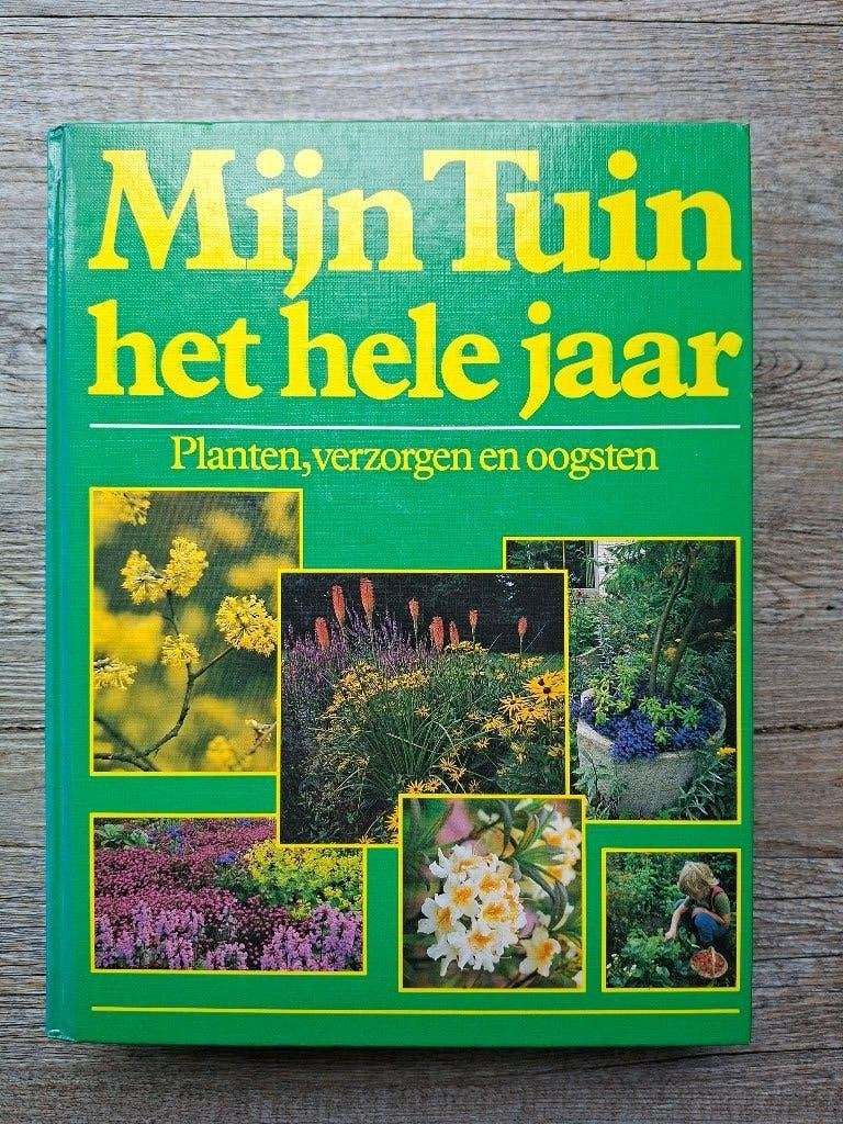 Boek: Mijn tuin het hele jaar (planten verzorgen oogsten), Ophalen of Verzenden, Zo goed als nieuw, Tuinieren en Tuinplanten