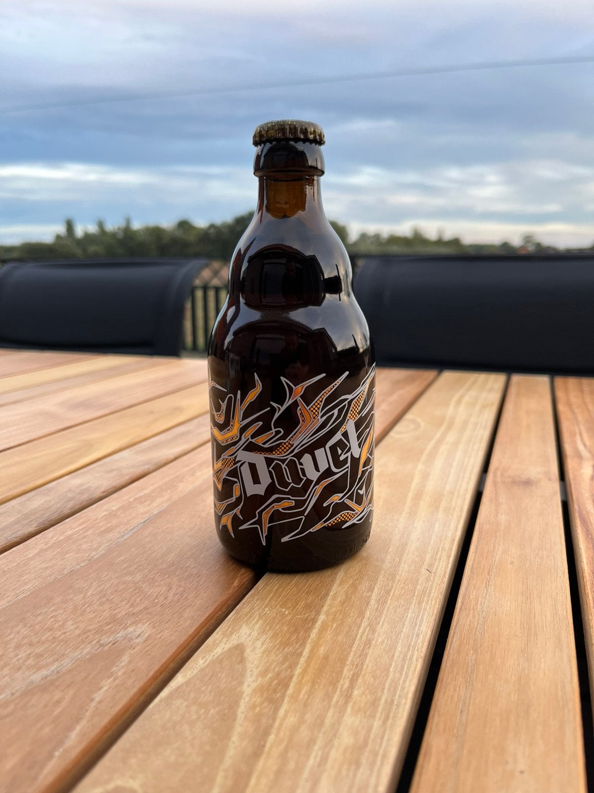 Duvel - flesje Quinze & Milan (zeldzaam), Enlèvement ou Envoi, Comme neuf