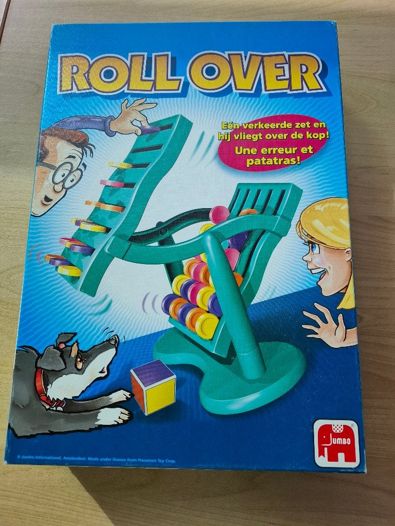 Gezelschapsspel Roll Over, Hobby en Vrije tijd, Gezelschapsspellen | Bordspellen, Ophalen