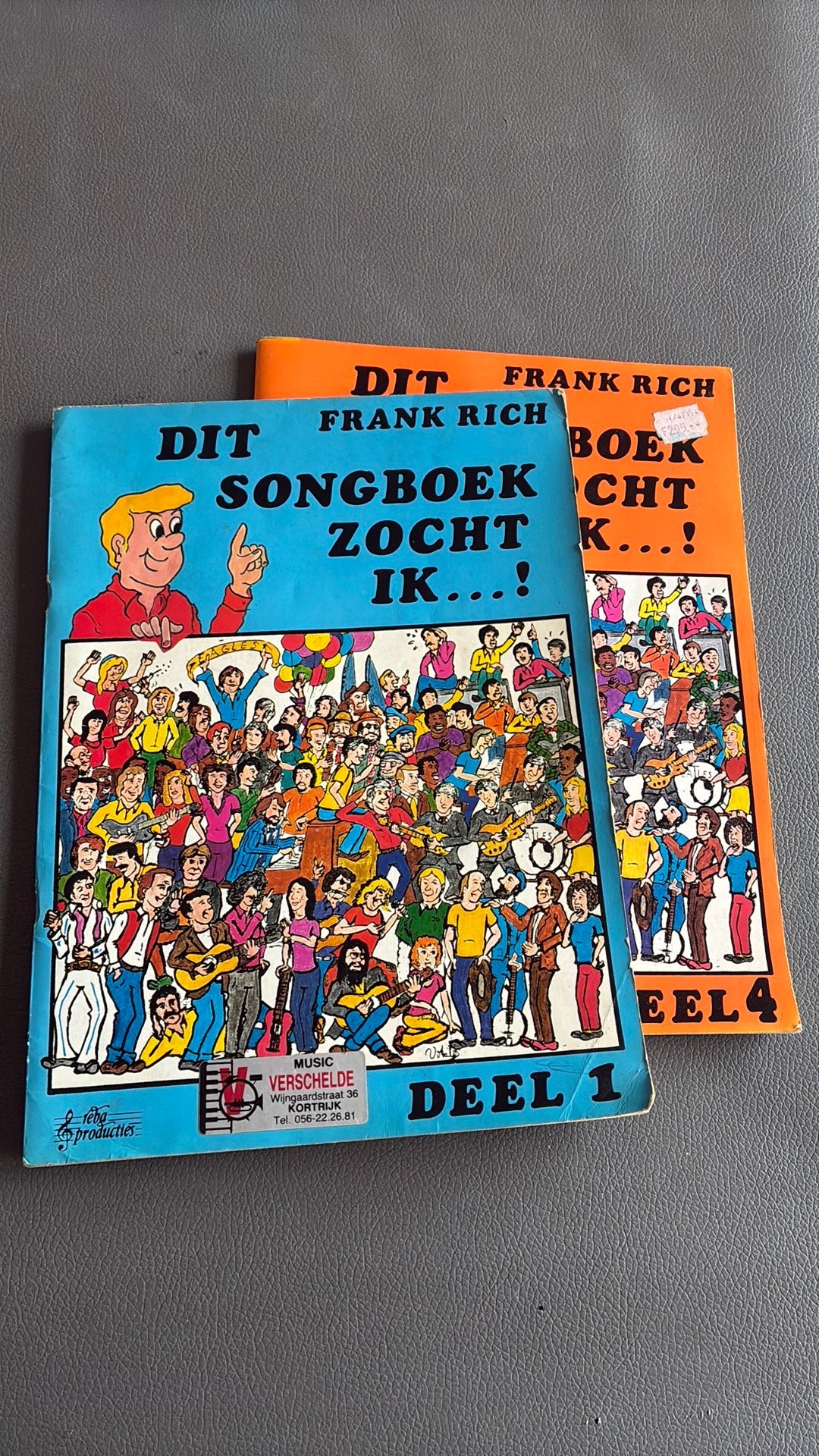 Dit songboek zocht ik…! Deel 1 en deel 4., Ophalen of Verzenden, Zo goed als nieuw, Algemeen