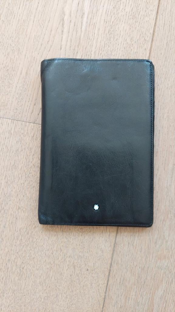 Stylo Montblanc avec étui en cuir – Très bon état, Collections, Enlèvement ou Envoi, Avec boîte, Stylo, Comme neuf