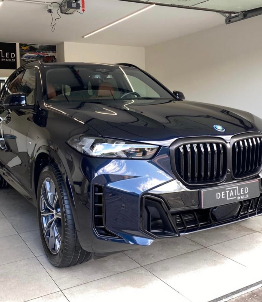 BMW X5 50e - BTW Wagen, Auto's, BMW, 2420 kg, Zwart, Leder, Bruin