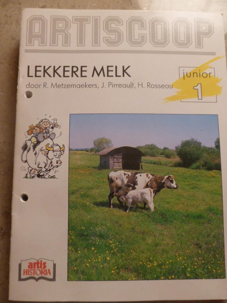 Boekjes Artiscoop Junior / 8 stuks Artis/Historia, Enlèvement, Utilisé