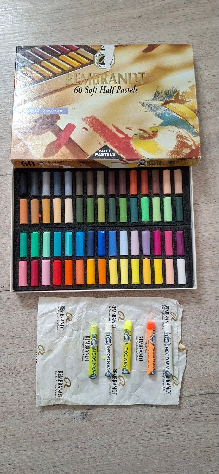 soft pastel kleuren Rembrandt, Hobby en Vrije tijd, Tekenen, Ophalen