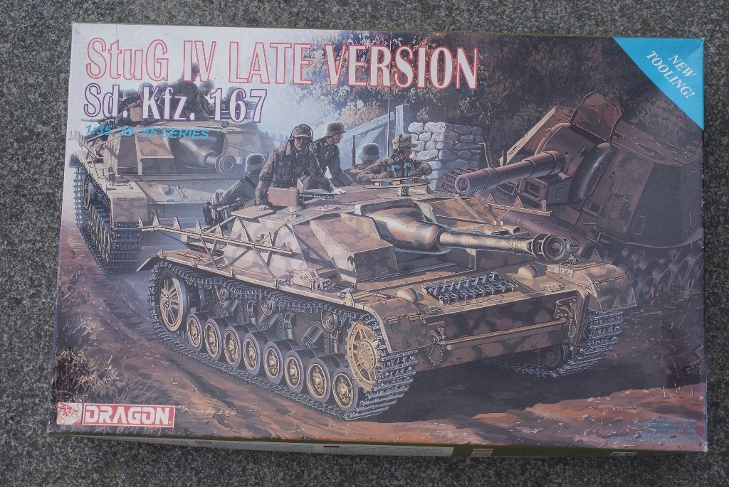 Dragon  - Stug IV Late Sd.Kfz.167 - 1/35, Hobby en Vrije tijd, Modelbouw | Auto's en Voertuigen, Ophalen of Verzenden, Zo goed als nieuw