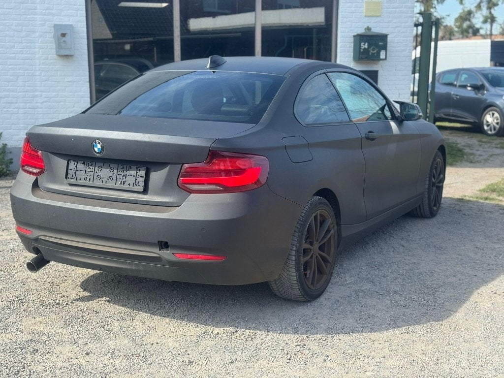 BMW 2 SERIE COUPE — 2019 — 80000 km IDEALE EXPORT/HANDELAARS, Auto's, BMW, 100 kW, 4 cilinders, 2 Reeks, Zwart