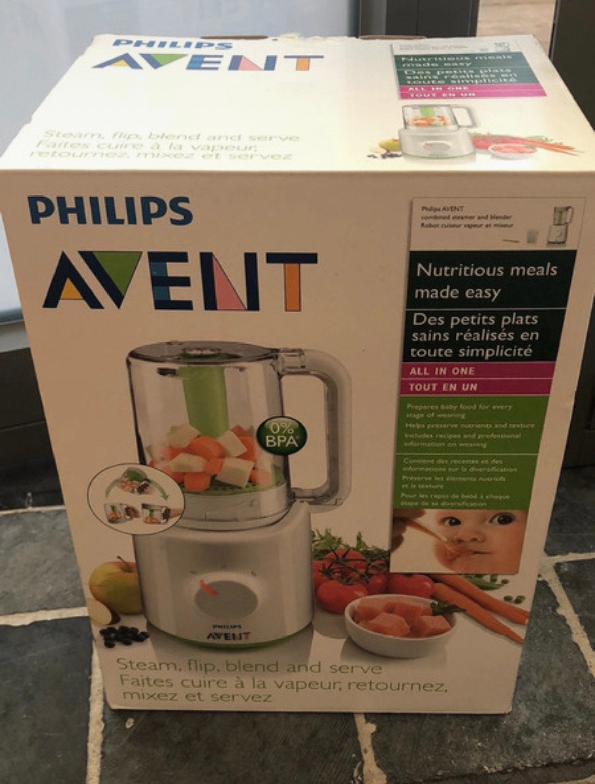 Philips kook en mix voor Babyvoeding, Elektronische apparatuur, Ophalen of Verzenden, Zo goed als nieuw