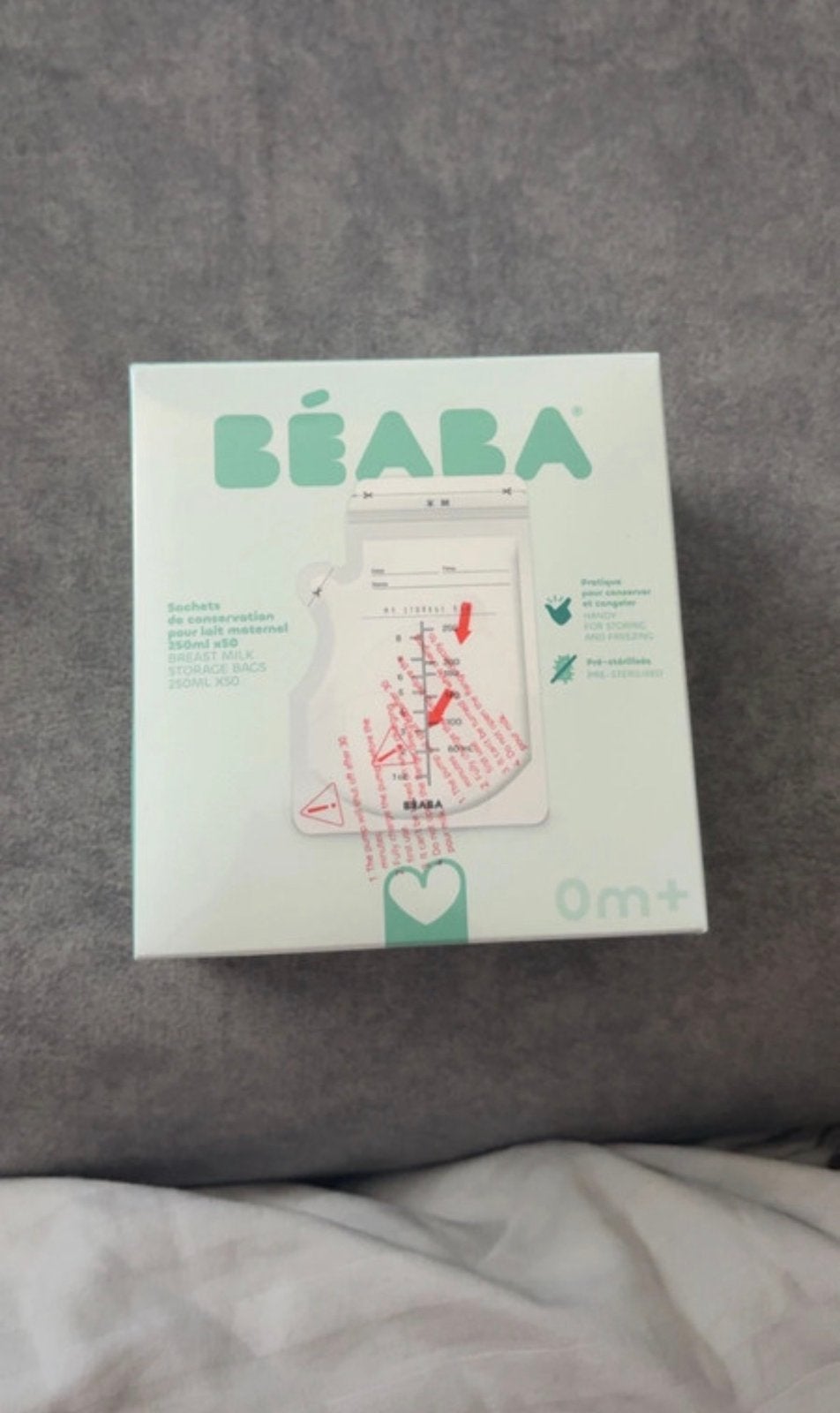 sachet conservation de lait maternel, Enlèvement ou Envoi, Neuf, Boîte de conservation, Autres marques