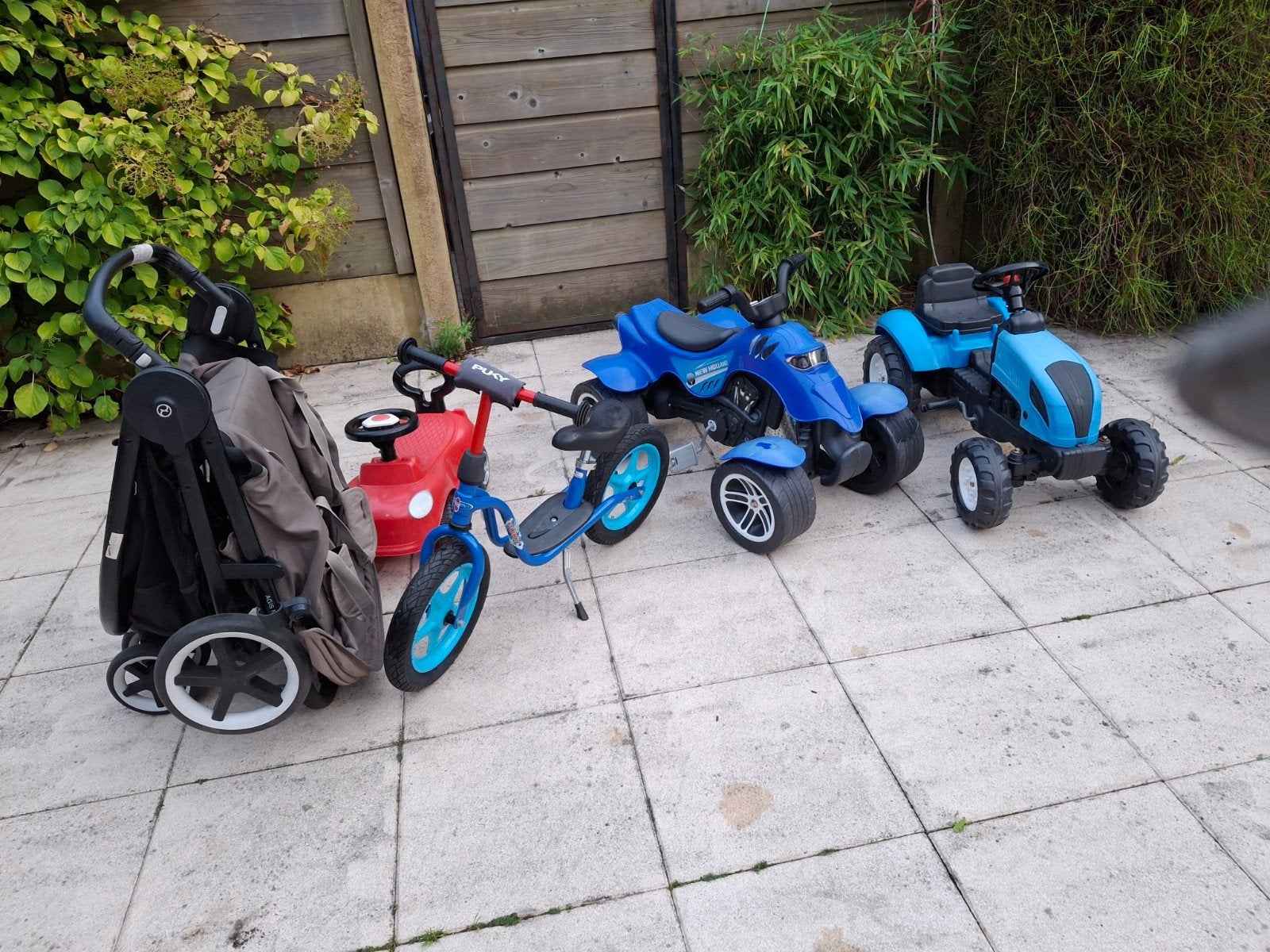 cybex kinderwagen loopfiets quat tractor loopauto, Ophalen, Puky