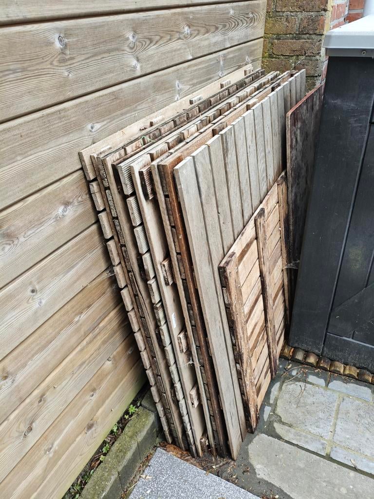 Terrastegel hardhout (10 M2), Enlèvement