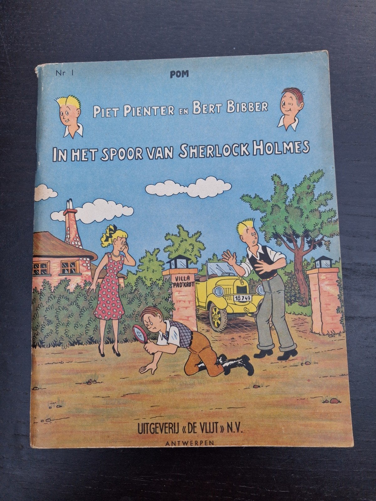 Piet Pienter en Bert Bibber, nummer 1, Ophalen of Verzenden