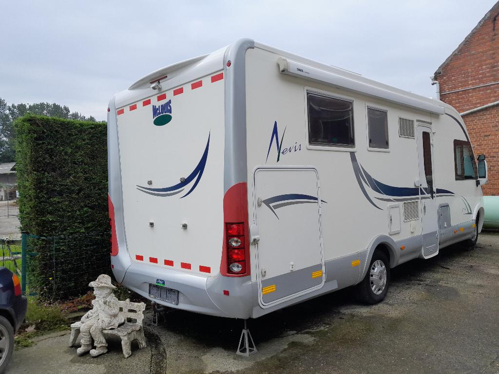 Mobile home MC Louis Nevis 876G, Caravans en Kamperen, Mobilhomes, Integraal, Fiat, 7 tot 8 meter, Particulier