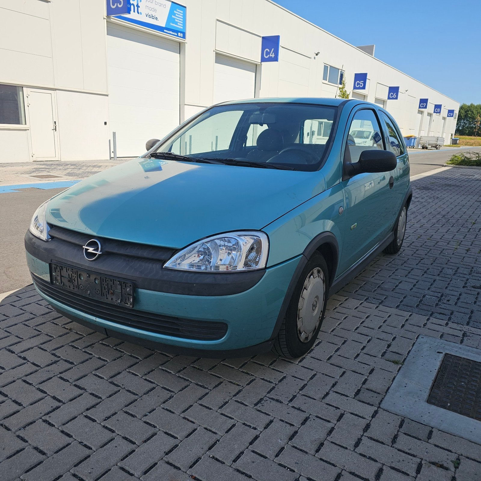 Automaat Corsa C 71 000 km Blanco Gekeurd voor verkoop, Auto's, Automaat, Bedrijf, Euro 4, Corsa