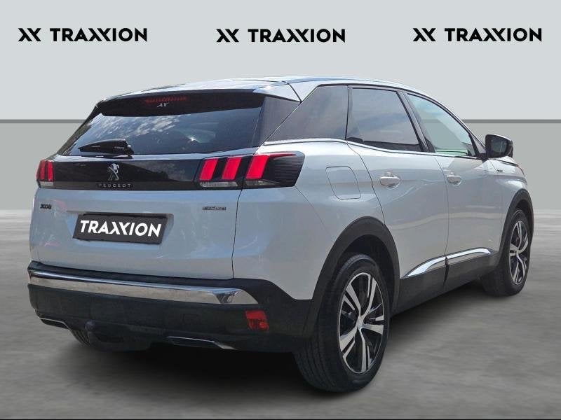 Peugeot 3008 GT Line 1.2i 130pk - Full LED - PDC 360 - GPS, Auto's, Peugeot, 1199 cc, Wit, Handgeschakeld, 5 deurs