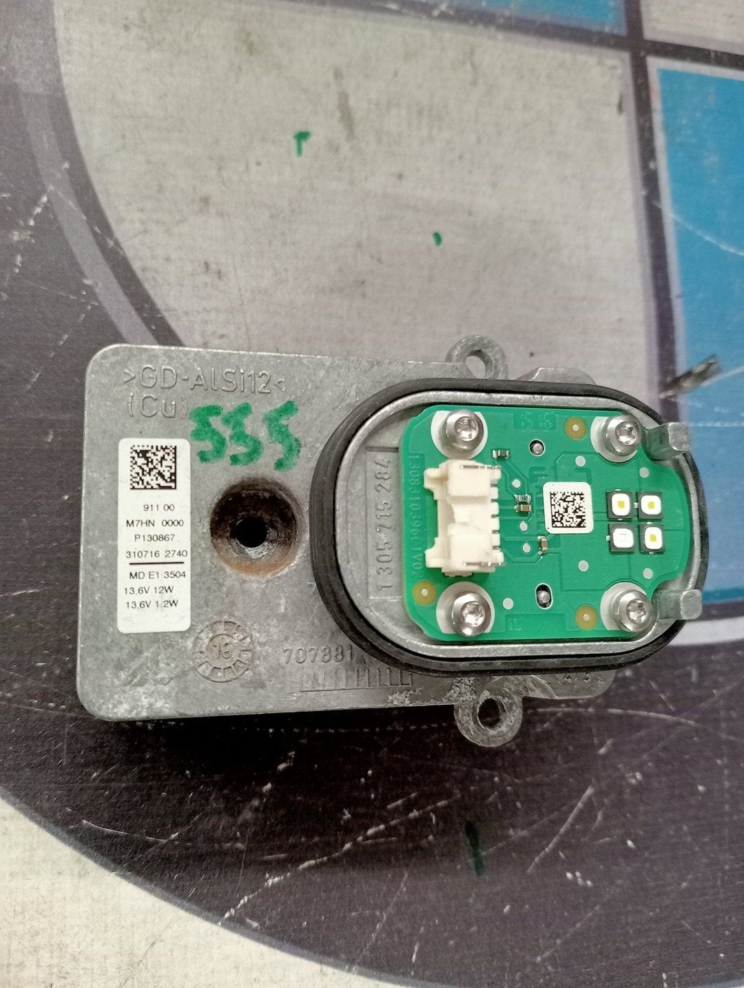 Mercedes KOPLAMP MODULE P130867 1903140599 Origineel, Gebruikt, -, Ophalen of Verzenden, -