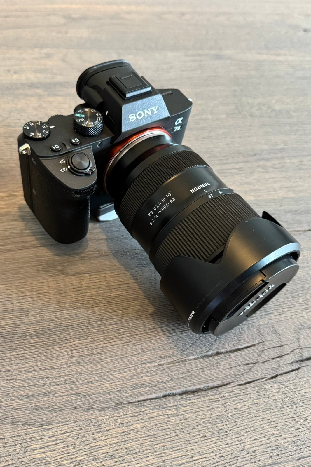 Sony A7 III + Tamron 28-75mm f/2.8 G2 - Complete Set | €1700, Audio, Tv en Foto, Fotocamera's Digitaal, Ophalen, Zo goed als nieuw