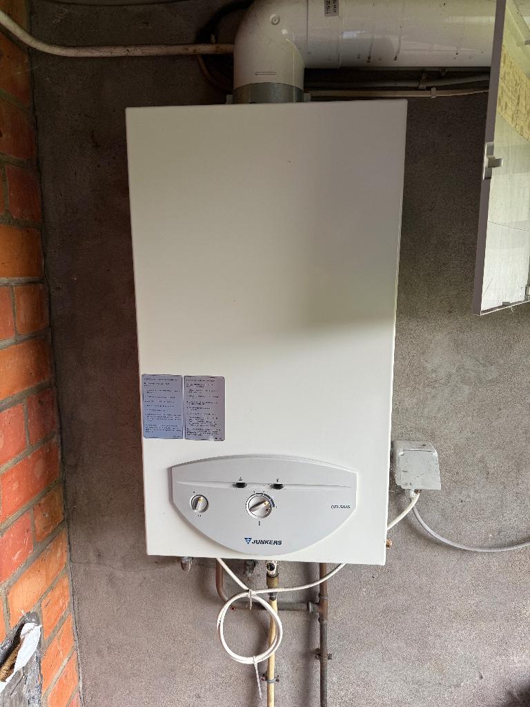 Bunderus verwarmingsketel G115 + Junkers boiler, Ophalen, Gebruikt, Boiler, Ouder dan 10 jaar