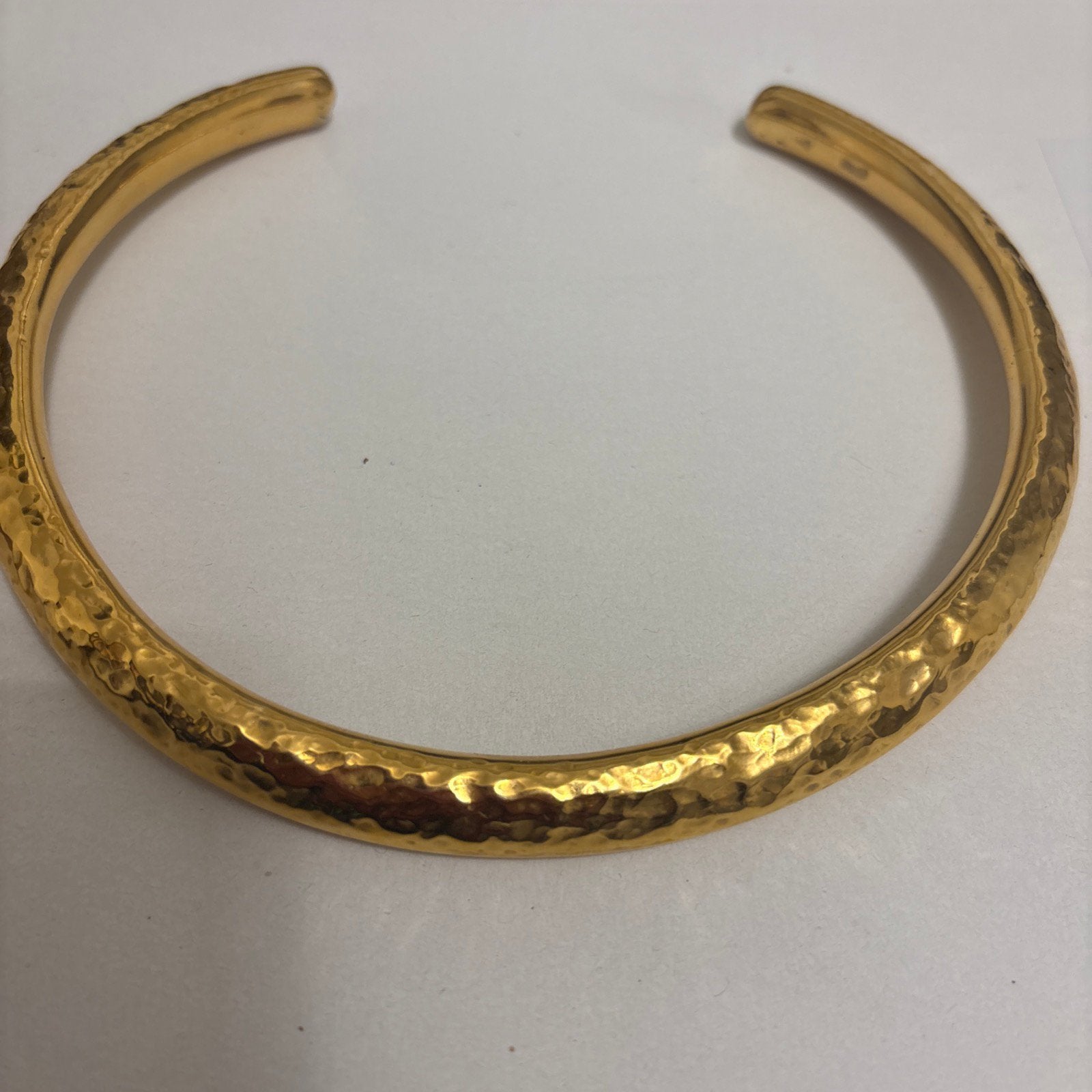 Touijar 18k vergulde Torque halsketting, Ophalen of Verzenden, Zo goed als nieuw, Goud, Goud